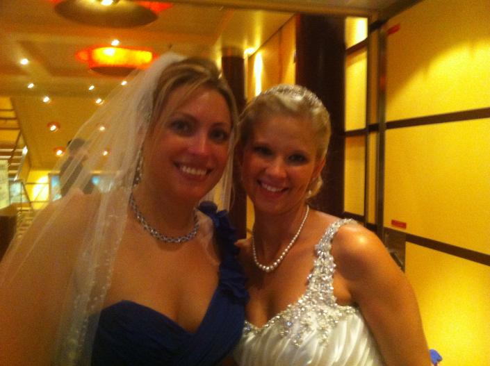 A happy bride is always a joy