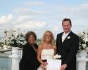 Deck Wedding onboard Royal Caribbean