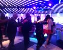 Conga Line at a fun reception onboard Carnival